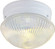 One Light Flush Mount in White (72|SF76251)