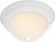Two Light Flush Mount in Textured White (72|SF76131)
