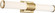 Caper LED Vanity in Brushed Brass (72|621602)