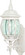 Central Park Three Light Outdoor Wall Lantern in White (72|60888)