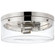 Intersection Two Light Flush Mount in Polished Nickel (72|607636)