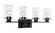 Sommerset Four Light Vanity in Matte Black (72|607274)