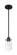 Sommerset One Light Mini Pendant in Matte Black (72|607270)