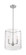 Sommerset Three Light Pendant in Brushed Nickel (72|607177)