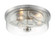 Sommerset Three Light Flush Mount in Brushed Nickel (72|607169)