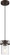 Antebellum One Light Mini Pendant in Mahogany Bronze / Clear Glass (72|606731)