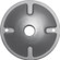 Die Cast Mounting Plate in Light Gray (72|60673)