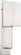 Vesey One Light Wall Sconce in Brushed Nickel / White Fabric (72|606691)
