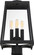 Halifax Four Light Post Lantern in Matte Black (72|606585)