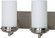 Polaris Two Light Vanity in Brushed Nickel (72|60612)
