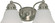 Two Light Vanity in Brushed Nickel (72|606078)