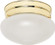 One Light Flush Mount in Polished Brass (72|606030)