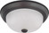 Two Light Flush Mount in Mahogany Bronze (72|606010)
