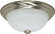 Two Light Flush Mount in Brushed Nickel (72|606000)