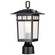 Cove Neck One Light Outdoor Post Lantern in Textured Black (72|605956)