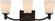 Laguna Three Light Vanity in Forest Bronze (72|605923)