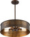 Kettle Four Light Pendant in Weathered Brass (72|605894)