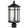 Raiden One Light Outdoor Post Lantern in Matte Black (72|605758)