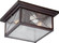 Vega Two Light Flush Mount in Classic Bronze (72|605616)
