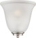 Empire One Light Wall Sconce in Brushed Nickel (72|605377)
