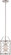 Ginger One Light Mini Pendant in Brushed Nickel (72|605332)