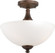 Patton Three Light Semi Flush Mount in Prairie Bronze (72|605144)