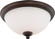 Patton Three Light Flush Mount in Prairie Bronze (72|605141)