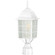 Adams One Light Post Lantern in White (72|604907)