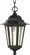 Cornerstone One Light Hanging Lantern in Textured Black (72|603476)
