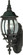 Central Park One Light Wall Lantern in Textured Black (72|603469)