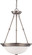 Pendants Brushed Nickel Three Light Pendant in Brushed Nickel (72|603247)