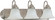 Ballerina Three Light Vanity in Brushed Nickel (72|60321)