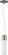Link One Light Pendant in Brushed Nickel (72|602932)