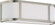 Odeon Two Light Wall Sconce in Brushed Nickel (72|602871)