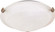 Tri Clip Brushed Nickel Two Light Flush Mount in Brushed Nickel (72|60271)