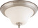 Dupont Two Light Flush Mount in Brushed Nickel (72|601825)