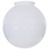 Glass in Sprayed Glossy White (72|50144)