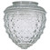 Glass in Clear Pineapple (72|50112)