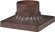 Post Base in Old Bronze (72|251203)