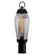 Lyrids One Light Post Mount in Matte Black (185|1267MBIG)