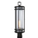 New Yorker One Light Outdoor Post Mount in Acid Dipped Black (185|1192ADBCL)