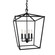 Cage Four Light Pendant in Matte Black (185|1081MBNG)