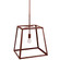 Foyer One Light Hanging Lantern in Antique Copper (196|ST1216ACMEDNG)