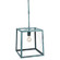 Foyer One Light Hanging Lantern in Verdi Gris (196|ST1213VGMEDSMG)