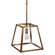 Foyer One Light Hanging Lantern in Antique Brass (196|ST0812ABMEDCLR)