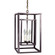 Foyer Two Light Hanging Lantern in Dark Brass (196|SS1220DBLT3CSG)