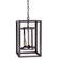 Foyer Two Light Hanging Lantern in Dark Brass (196|SS1016DBLT2CSG)