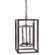 Foyer Two Light Hanging Lantern in Dark Brass (196|SS1016DBLT2CLR)