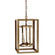 Foyer Two Light Hanging Lantern in Antique Brass (196|SS1016ABLT2SMG)
