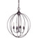 Orb Four Light Hanging Lantern in Dark Brass (196|CH904DBLT4)